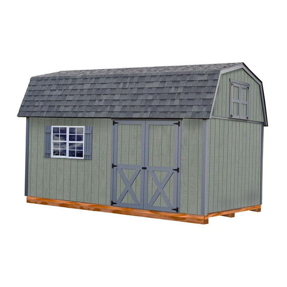 Best Barns Meadowbrook-R 16x10 Manuals