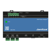 janitza 14.02.009 User Manual And Technical Data
