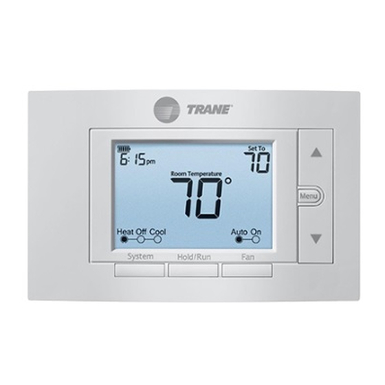 Trane TCONT203AS42MA Installation And User Manual