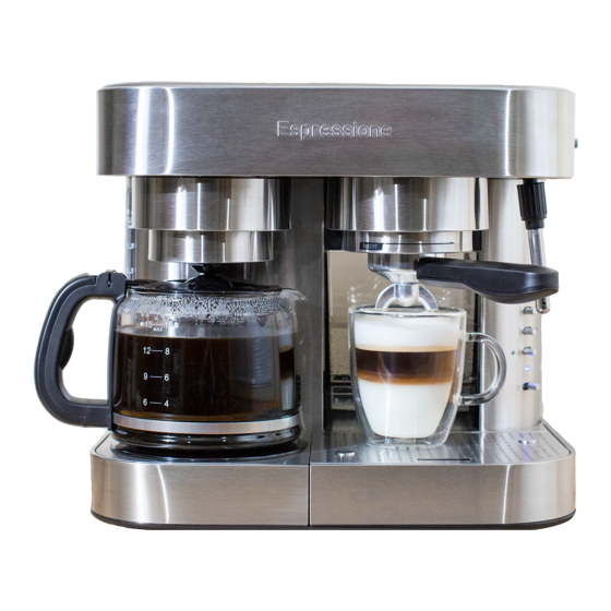 Espressione EM-1040 Espresso Coffee Maker Manuals
