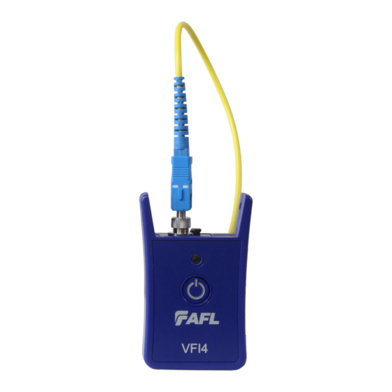 AFL VFI4 Quick Start Manual