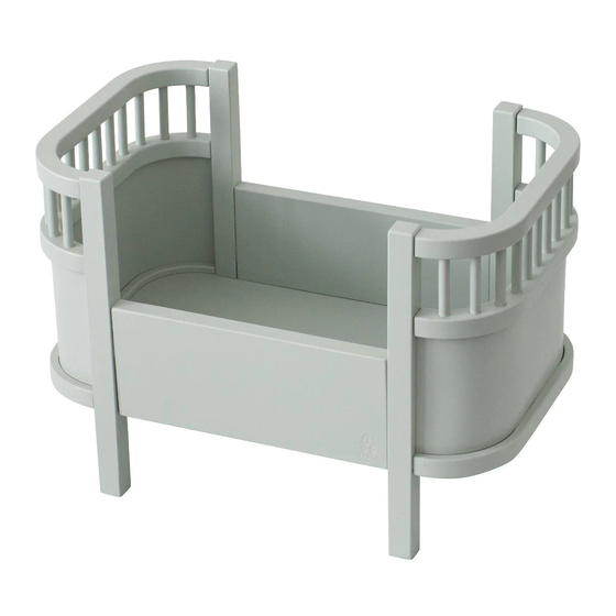 sebra dolls Bed Assembly Instructions Manual