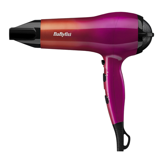 BaByliss OMBRE 2400 Quick Start Manual