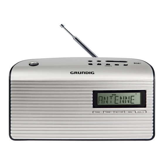 Grundig Music 7000 DAB+ Manuals