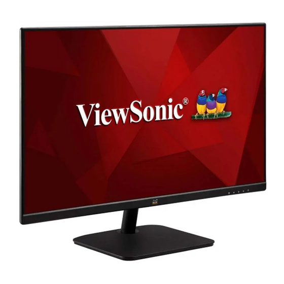 ViewSonic VA2730-H Quick Start Manual