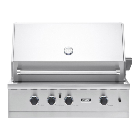 Viking VGBQ13002 Quick Reference Manual