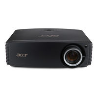 Acer P7203/P7205/P7200i User Manual