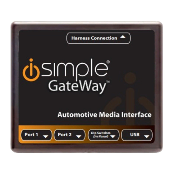 iSimple Media Gateway ISGM11 PGHGM5 Owner's Manual