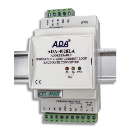 CEL-MAR ADA-4028LA User Manual