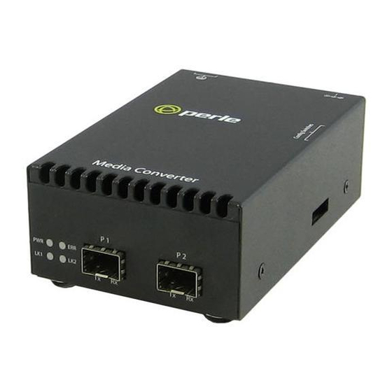 Perle S-10GR-STS Installation Manual
