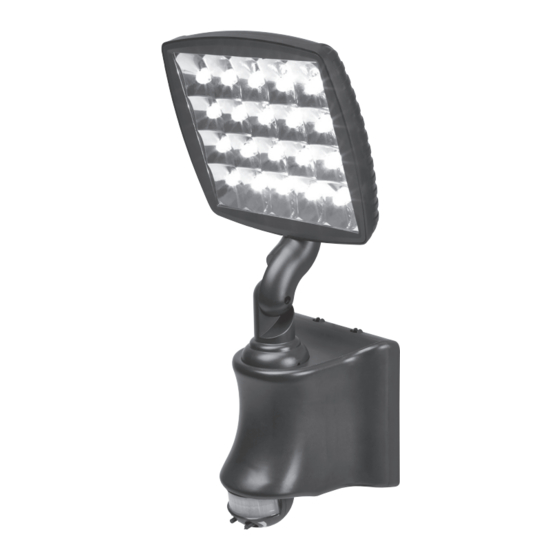 North Light JY-0004A-20W-PIR Manual