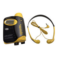 Sony Sports Walkman WM-FS593 Operating Instructions