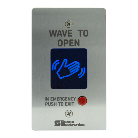 Essex Electronics Hand-E-Wave HEWMO-2 Installation Instructions Manual