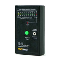 Prostat ESD check ESI-870 Operation Manual