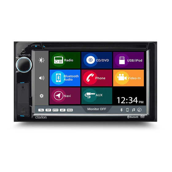 Clarion NX387AU Owner's Manual