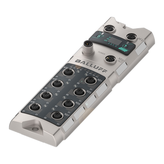 Balluff BNI PNT-508-105-Z067 User Manual