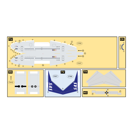 Airigami PAPER AVION SAS SCANDINAVIAN AIRLINES BOEING 737-600 Manual