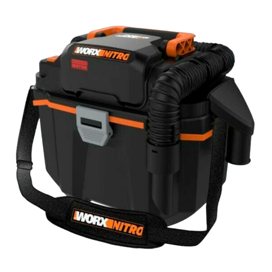 Worx Nitro BRUSHLESS MOTOR WX031 Safety And Operating Manual Original Instructions