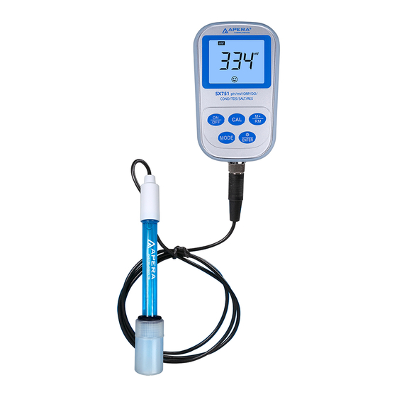 Apera Instruments SX736 User Manual