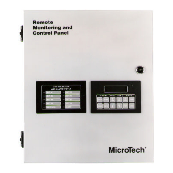 McQuay MicroTech RMC-E01A Operation Manual