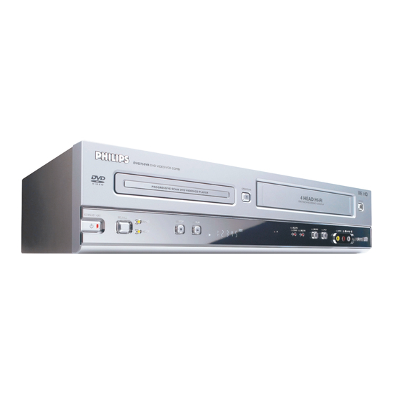 Philips DVD750VR Specifications