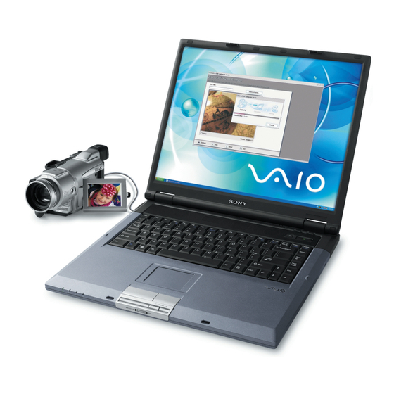 Sony VAIO PCG-GRT390ZP Specifications