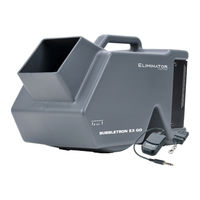 Eliminator Lighting BUBBLETRON EX GO User Manual