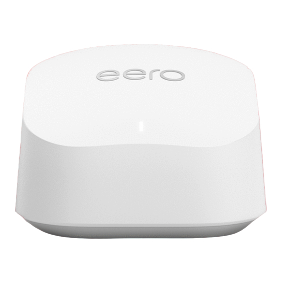 eero 6+ Quick Start Manual