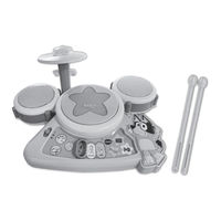 VTech BLUEY Hooray Drum Set Instruction Manual