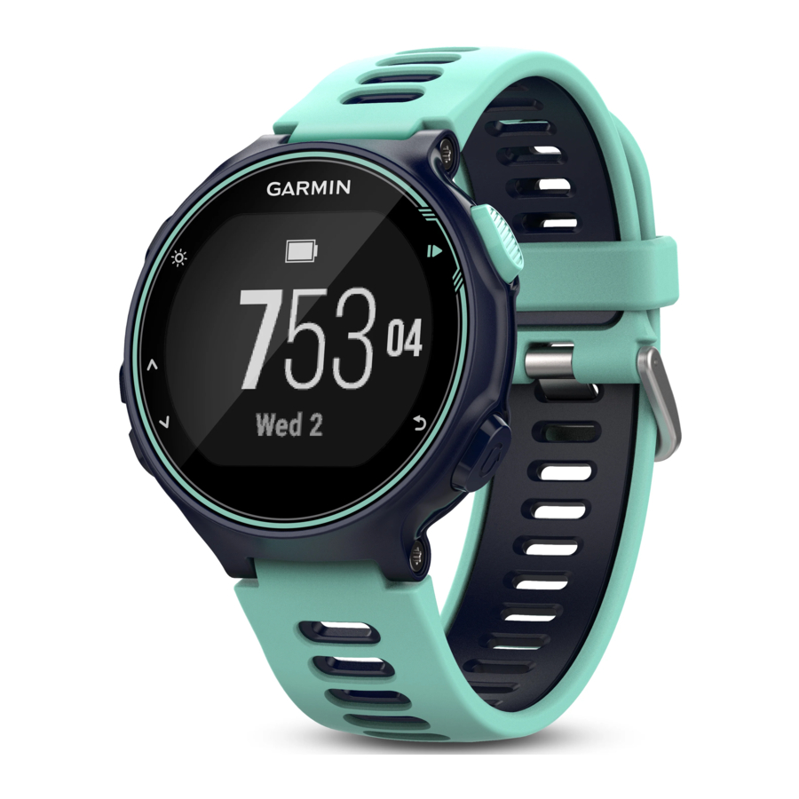 Garmin Forerunner 735XT Troubleshooting Manual