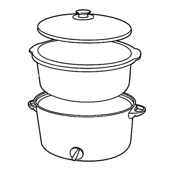 Proctor-Silex Slow Cooker User Manual