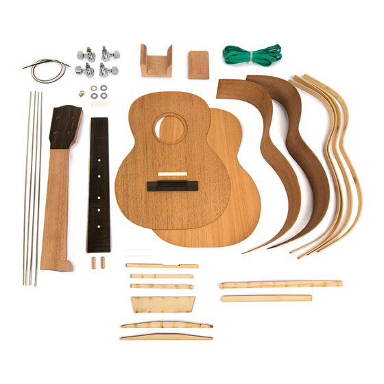 StewMac UKULELE KIT Assembly Instructions Manual