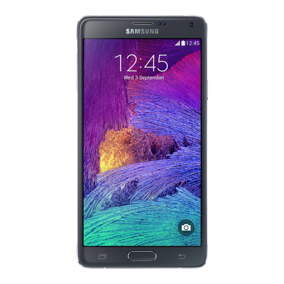 Samsung Galaxy Note 4 T-Mobile Manual
