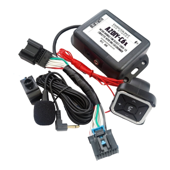 Discount Car Stereo C6-HF Quick Start Install Manual