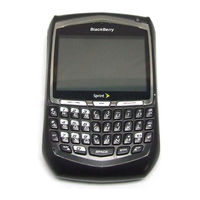 Blackberry BlackBerry Sprint 8703e Setup Manual