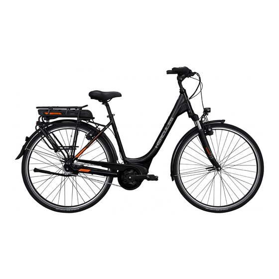 User Manuals: Hercules Montfoort Electric City Bike
