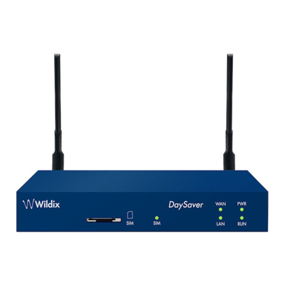 Wildix DaySaver Quick Installation Manual