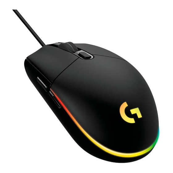 Logitech LIGHTSYNC G102 Setup Manual