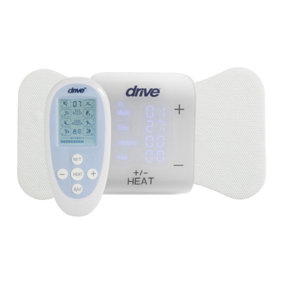 Drive PainAway Pro with Heat Operating Manual