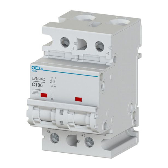 OEZ LVN-XC Instructions For Use Manual