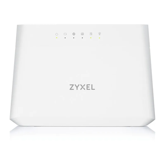 ZyXEL Communications MetroFibre EMG3525-T50B Service Set-Up Manual