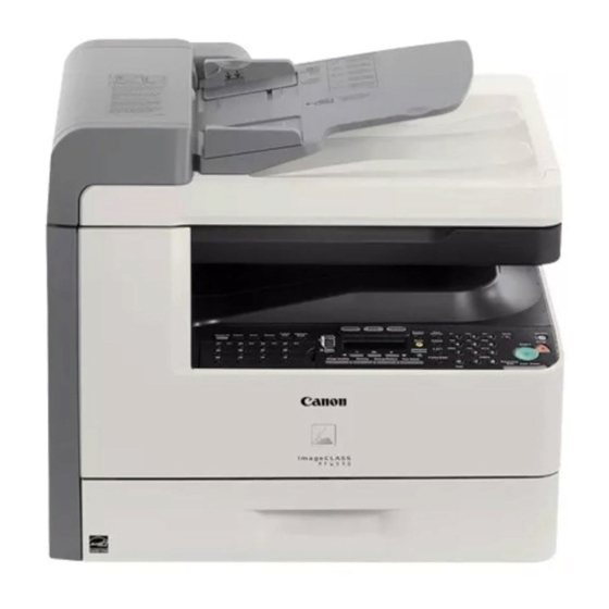 Canon MF6500 Series Driver Manual