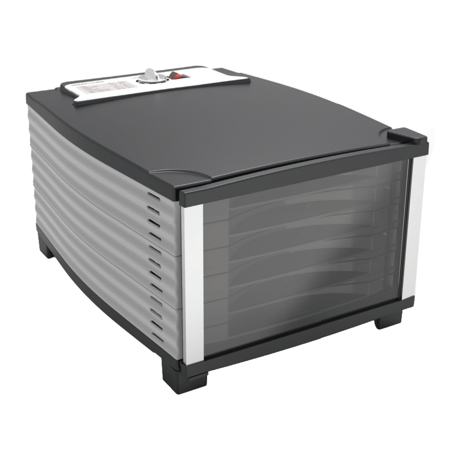 NUTRICHEF PKFD52 - Electric Dehydrator Manual