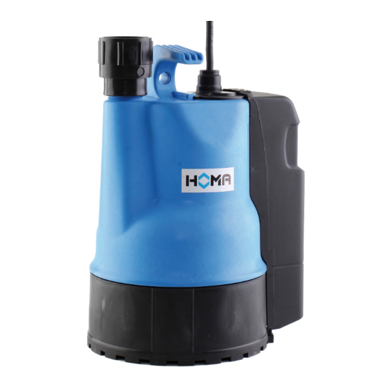 Homa C239 WE2 Series Instruction Manual