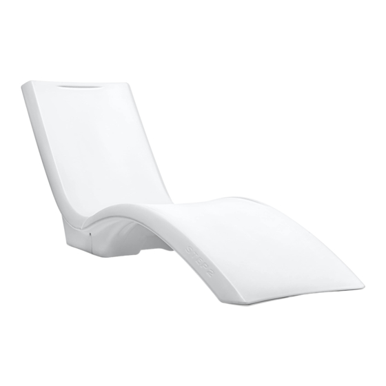 Step2 Vero Pool Lounger Owner's Manual