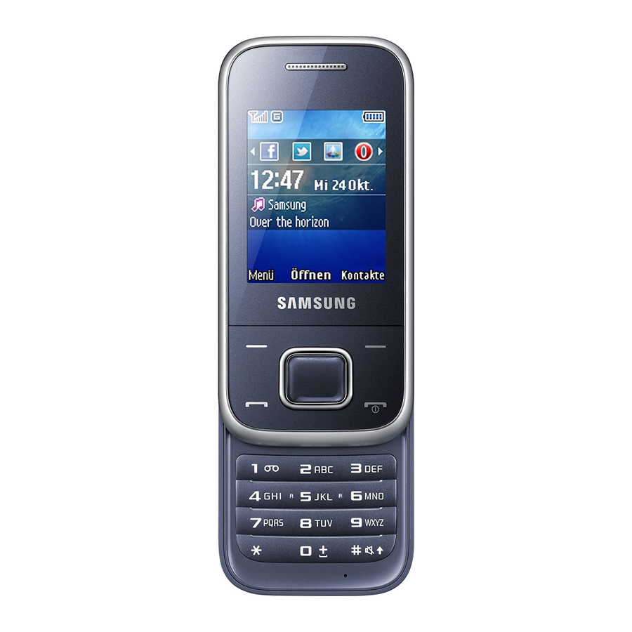 Samsung GT-E2350B User Manual
