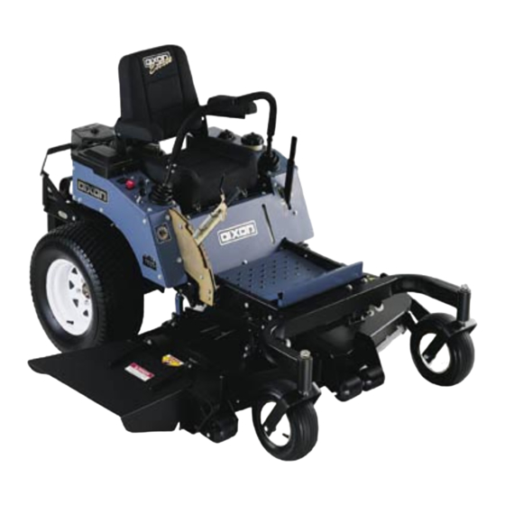 Dixon ZTR 7525 Operator's Manual