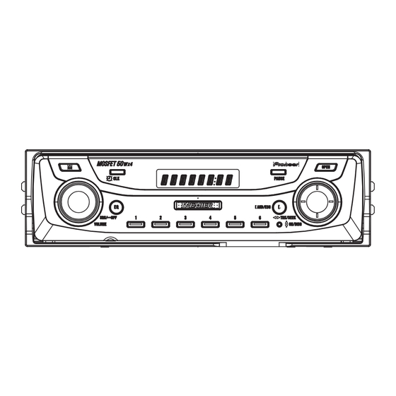 Pioneer DEH-P960MP Service Manual