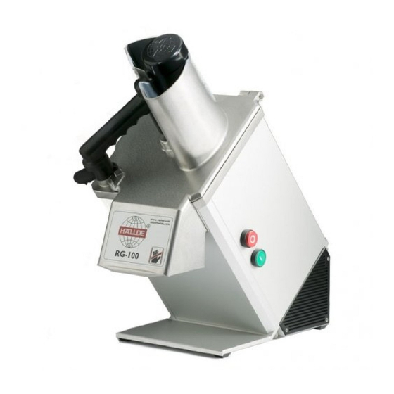 Hallde RG-350 User Instructions