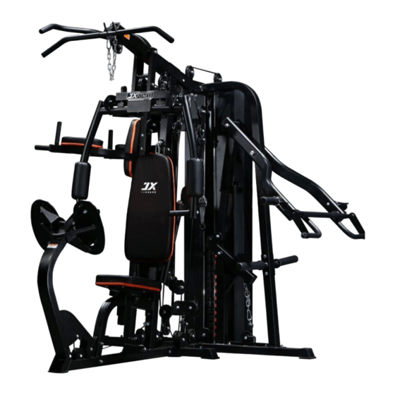 JX Fitness JX-1600 Dual Stack Home Gym